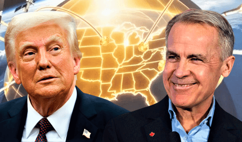 Trump reveló la semana pasada que Canadá está interesado en unirse al sistema de defensa. Foto: Composición LR.