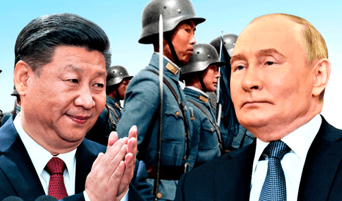 China y Rusia continúan fortaleciendo sus vínculos y alianzas estratégicas. Foto: Composición LR.