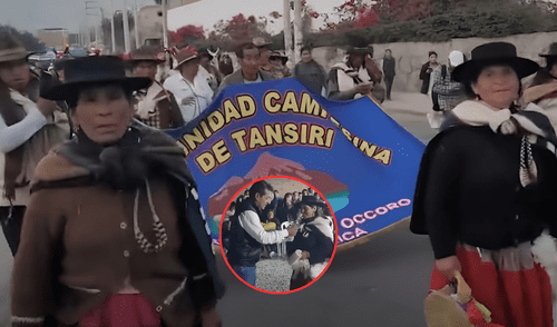 Productores intercambiaron diversos productos andinos como papa, chuño, entre otros.