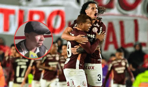 Edison Flores expresó su alegría tras clasificación de Universitario en la Copa Libertadores.
