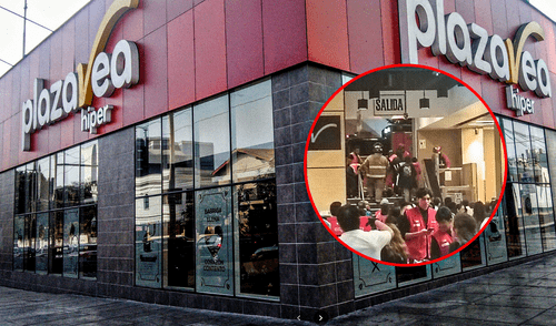 Accidente dentro de sede de tiendas Plaza Vea movilizó a Bomberos.