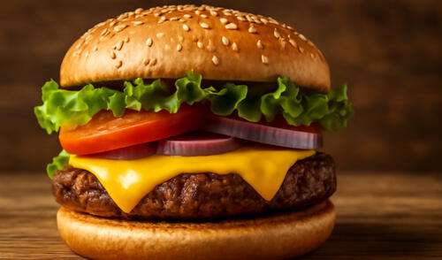 Varias empresas han lanzado promociones insuperables por el Día de la Hamburguesa. Foto: IA