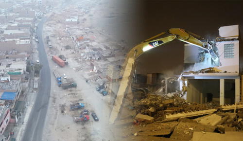 Municipalidad de Lima derriba más de 60 viviendas en San Martín de Porres para ampliación vial