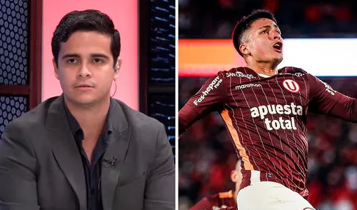 El periodista Manuel Garcia calificó como "verdugo" al equipo crema. Foto: composición de LR/captura de ECDF/Universitario El periodista Manuel Garcia calificó como "verdugo" al equipo crema. Foto: composición de LR/captura de ECDF/Universitario