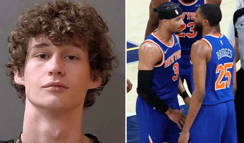 Jarrett Funke apuñaló a dos personas durante un partido de los New York Knicks.