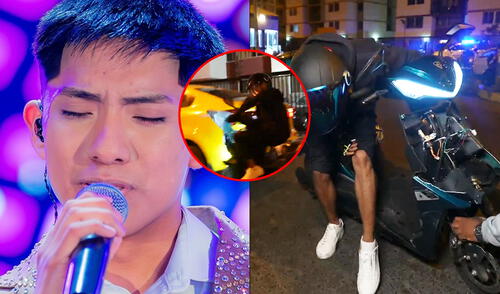 Heredero de La Bella Luz Oscar Junior sufrió accidente en moto mientras hacía transmisión en vivo para Kick