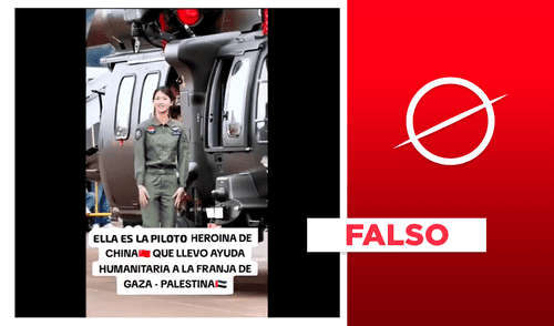 Esta aviadora chino no envío ayuda humanitaria a Gaza