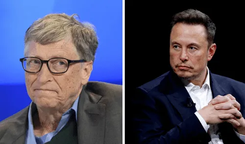 Elon Musk se mantiene como el hombre más rico según Forbes, mientras Bill Gate sale de la lista. Foto: Composición LR/ Reuters/ Keystone Elon Musk se mantiene como el hombre más rico según Forbes, mientras Bill Gate sale de la lista. Foto: Composición LR/ Reuters/ Keystone