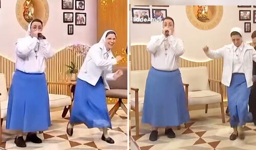 Clip acumula millones de vistas en redes sociales. Foto: composición LR/ TikTok Monja realiza beatbox en vivo durante programa religioso y deja a todos asombrados: "Me encantaba ir a karaokes"