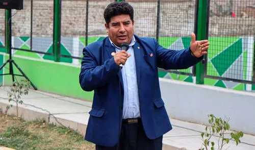 Alcalde de El Porvenir justifica pedidos de comida a vecinos para obras viales. Foto: Difusión