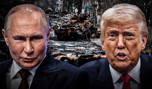 Trump enfatizó que: “En unas dos semanas vamos a saber si nos está siguiendo la corriente o no" con respecto a Putin. Foto: composición LR/Gerson Cardoso/AP Trump enfatizó que: “En unas dos semanas vamos a saber si nos está siguiendo la corriente o no" con respecto a Putin.