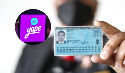 Crea tu cuenta en Yape solo con tu DNI en simples pasos.