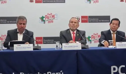 Franja de medios se discutió en la última conferencia de prensa de la PCM | Foto: LR. Franja de medios se discutió en la última conferencia de prensa de la PCM