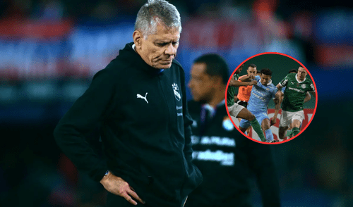 El técnico de Sporting Cristal se pronunció tras la humillante derrota de su equipo ante Palmeiras. Foto: Composición LR El técnico de Sporting Cristal se pronunció tras la humillante derrota de su equipo ante Palmeiras.