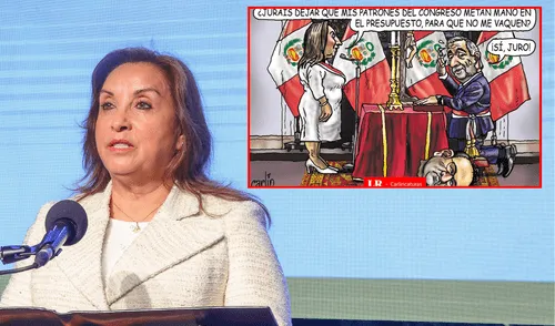 Carlincatura, Dina Boluarte