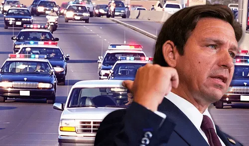 Ron DeSantis firma la ley HB 113 que incrementa las sanciones a los conductores que huyan de las autoridades de Florida.