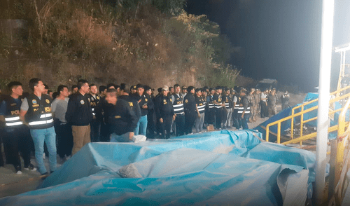 Comisión de servicio. Los policías que fueron asignados a la provincia Pataz exigen el pago del 100 por ciento de sus viáticos. Foto: La República