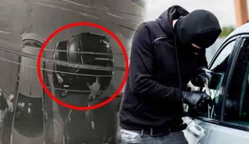 Delincuente roba camioneta en Linc