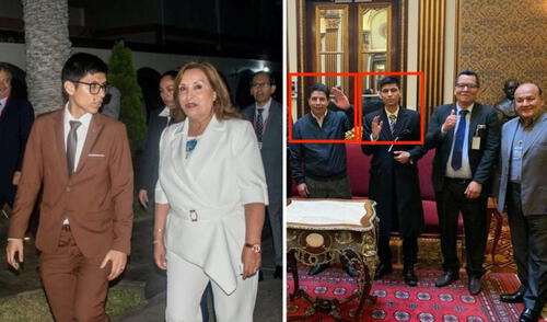 El pastor ha acompañado a Dina Boluarte y a su antecesor Castillo Terrones. Foto: composición LR El pastor ha acompañado a Dina Boluarte y a su antecesor Castillo Terrones. Foto: composición LR