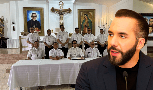 Iglesia Católica de El Salvador pide derogación de medida de excepción de Bukele.