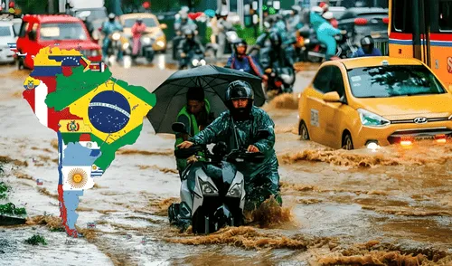 Este país cuenta con la mayor cantidad de lluvias anuales del planeta, un fenómeno que moldea su geografía, impulsa su agricultura y sostiene una de las biodiversidades más ricas del mundo. Foto: composición LR//PNGEgg