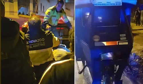 Balean a pareja en El Agustino. Foto: Composición LR/Difusión