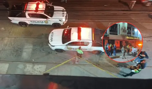 Detonan artefacto explosivo en local Chepita Royal. Foto: Composición LR Detonan artefacto explosivo en local Chepita Royal.