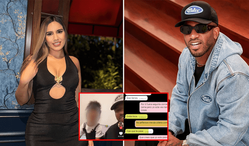 Darinka Ramírez expone reveladoras imágenes y chats que agravan la situación de Jefferson Farfán. Foto: Composición LR/captura Panamericana/Instagram Darinka Ramírez expone reveladoras imágenes y chats que agravan a Jefferson Farfán. Foto: Composición LR/captura Panamericana/Instagram
