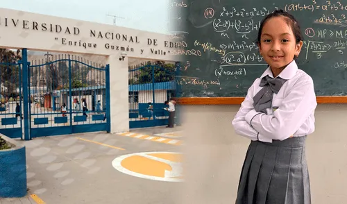 La pequeña niña genio no solo destaca en el aspecto académico, sino también en natación, marinera y baile. Foto: Composición LR