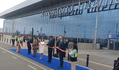 Dina Boluarte inaugura nuevo aeropuerto Jorge Chávez. Foto: La República