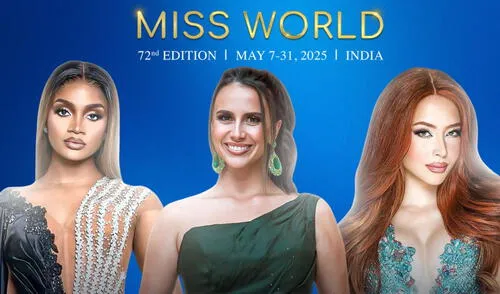 La final de Miss Mundo 2025 se llevará a cabo este 31 de mayo en India. Foto: Composición LR/difusión La final de Miss Mundo 2025 se llevará a cabo este 31 de mayo en India.