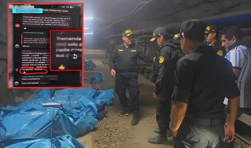 Revelan chats de presuntos autores del asesinato en Pataz. Foto: Composición LR/CDN/ATV