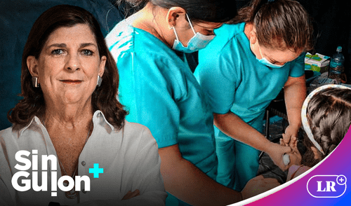 Rosa Maria Palacios comentó la problemática de la Tos Ferina en una nueva edición de su programa Sin Guion | Composición: Gerson Cardoso / Foto: LR. Rosa Maria Palacios comentó la problemática de la Tos Ferina en una nueva edición de su programa Sin Guion