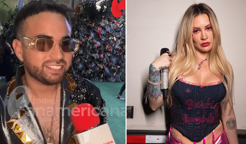 César BK lanza potente indirecta contra Leslie Shaw. Foto: Composición LR/captura de pantalla/Instagram