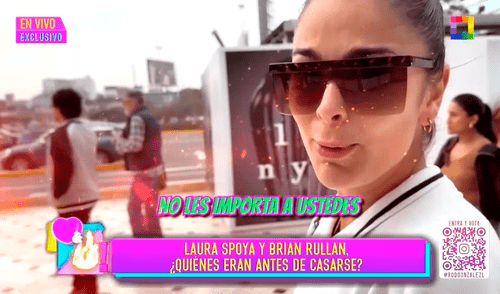 Laura Spoya y el empresario mexicano Brian Rullan tenían 8 años de casados