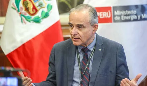 El ministro Jorge Montero lleva 6 meses en el cargo. Actualmente, enfrenta una moción de interpelación y una denuncia constitucional en el Congreso. Foto: difusión Minem