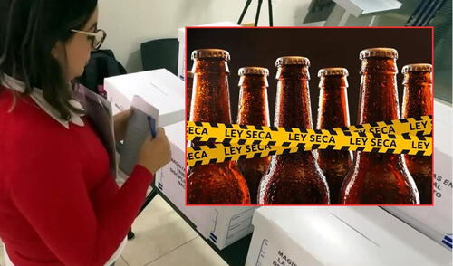 Autoridades vigilan el cumplimiento de la ley seca en fin de semana electoral. Ciudadanos caminan frente a tiendas cerradas por la ley seca en elecciones.