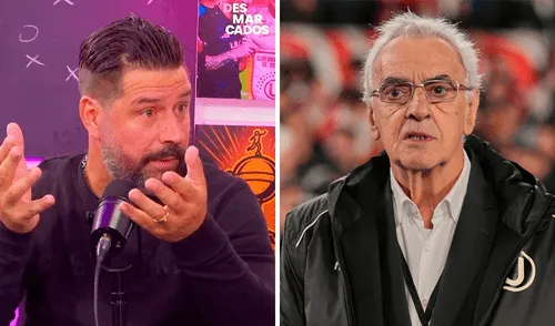 Mauro Cantoro cuestionó a Jorge Fossati por deslizar una posible salida de Universitario. Foto: composición LR/captura de Desmarcados Mauro Cantoro cuestionó a Jorge Fossati por deslizar una posible salida de Universitario