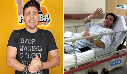 El accidente que llevó a Jimmy Álvarez a urgencias médicas. Foto: composición LR/ TikTok Influencer Jimmy de ‘Pongámoslo a Prueba’ sufrió grave lesión tras evaluar producto: “Me confié”