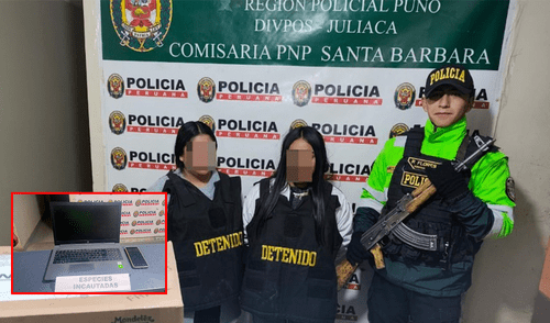 Féminas pertenecen a la banda ´Las Estudiosas´, según la Policía. Foto: Composición LR/PNP