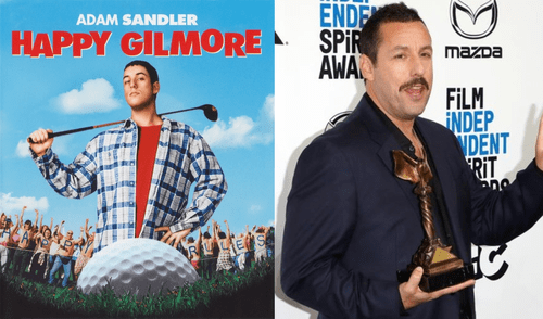 La icónica comedia 'Happy Gilmore' tendrá su secuela en Netflix. Foto: Composición LR/ EFE
