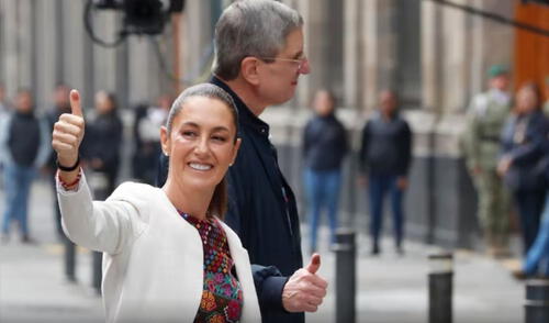Claudia Sheinbaum emite su voto en la elección judicial de 2025. La presidenta Sheinbaum participa en jornada cívica y grita “¡Democracia!”.