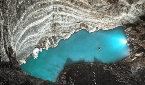 Una exploración geológica identificó un lago termal subterráneo considerado el más grande del mundo. Foto: Marek Audy Una exploración geológica identificó un lago termal subterráneo considerado el más grande del mundo.