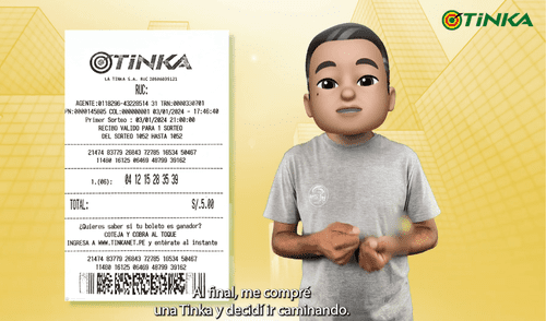 El joven comeño se convirtió en uno de los nuevos millonarios del Perú. Foto: La Tinka La Tinka, la tinka, tinka resultados, comas, joven de comas ganó la tinka