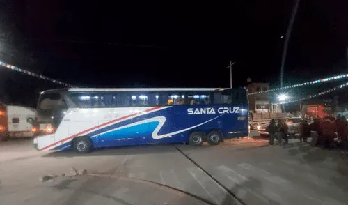 Delincuentes se llevaron billeteras, celulares y dinero efectivo de todos los pasajeros. Foto: Cortesía