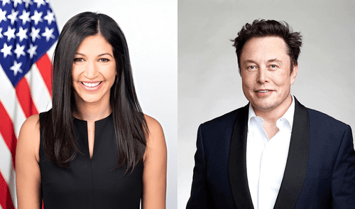 Katie Miller pertenecerá al círculo laboral de Elon Musk.