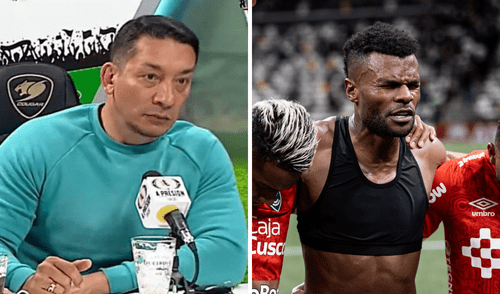 Carlos Galván comparó a exjugador de Universitario con figura de Cienciano. Foto: composición LR/captura de 'A presión' Carlos Galván comparó a exjugador de Universitario con figura de Cienciano