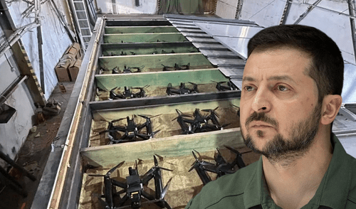 Ucrania lanza la 'Operación Telaraña' impactando infraestructuras rusas desde Siberia hasta el Ártico. Foto: composición LR Ucrania lanza la 'Operación Telaraña' impactando infraestructuras rusas desde Siberia hasta el Ártico.