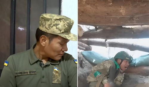 Un soldado peruano que participó en guerra entre Ucrania y Rusia relata dura vivencia. Foto: Composición LR/Captura de pantalla de YouTube Un soldado peruano que participó en guerra entre Ucrania y Rusia relata dura vivencia. Foto: Composición LR/Captura de pantalla de YouTube