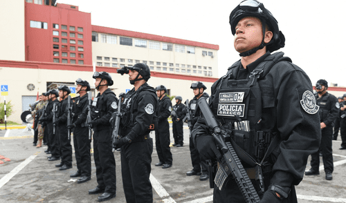 Fusiles se encuentran en un almacén del Rímac por falta de municiones. Foto: difusión PNP armamento armamento PNP Pataz Ministerio del Interior Dina Boluarte